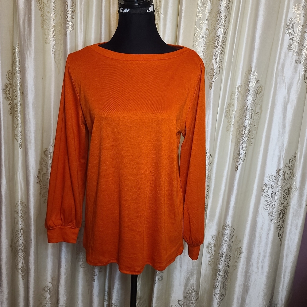 Orange shirt